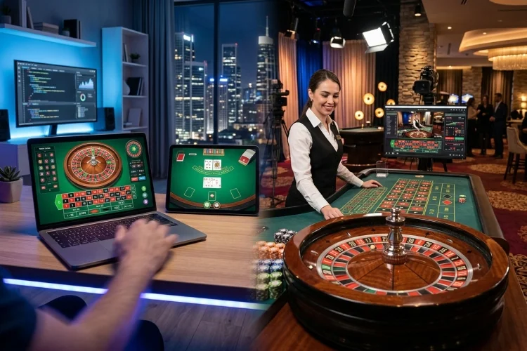 Live Casino vs. Traditional Online Casino Games: How They Work