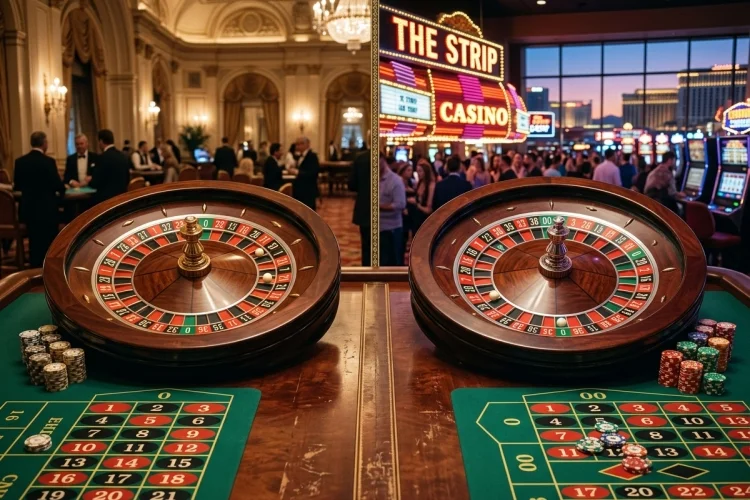 European Roulette vs. American Roulette: Odds, Bets, and Rules