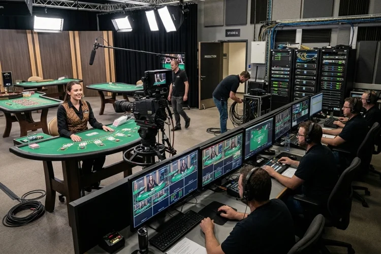 How Live Dealer Studios Operate: Technology, Staff, and Security