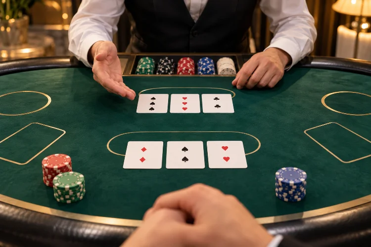 Three Card Poker Rules and Hand Rankings: Bets and Strategy